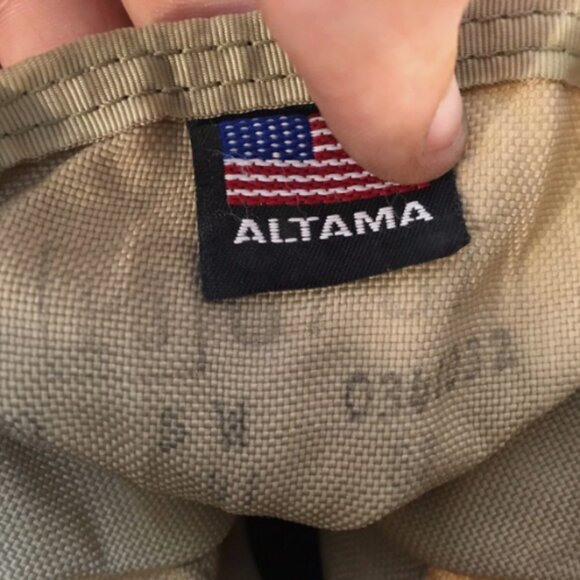 ALTAMA HOT WEATHER sz5W VENTED MILITARY VIBRAM SOLES COMBAT BOOTS NM 01123